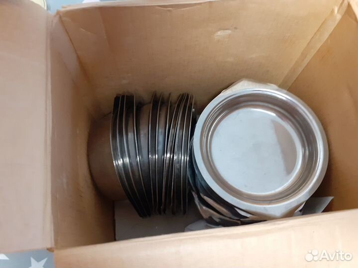 Чашки из нержавеющей стали СССР