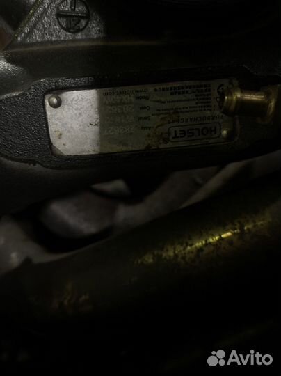 Турбина holset hx40w