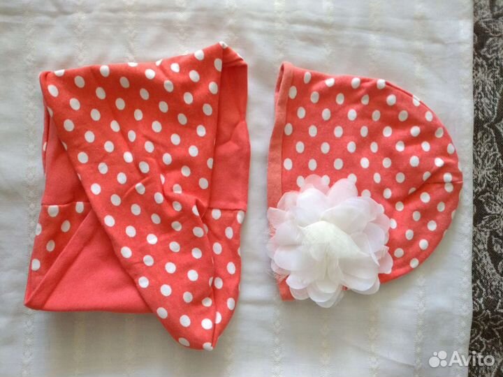 Шапки легкие для девочки с 5 лет