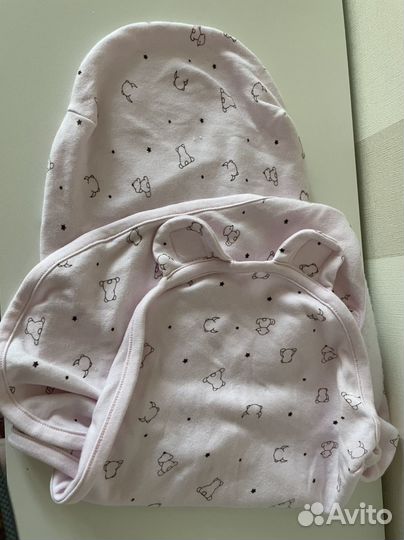 Пеленка-кокон на липучках