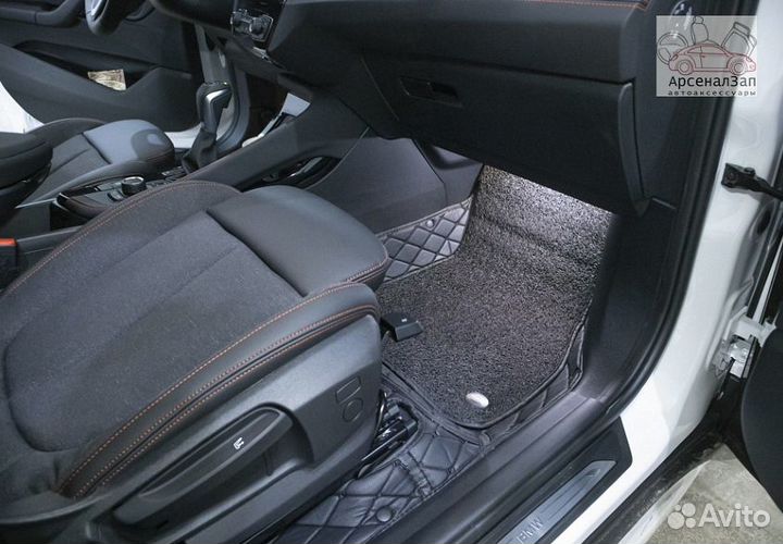 5D автоковрики из экокожи