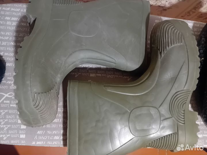 Сапоги резиновые