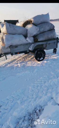 Сено солома в мешках