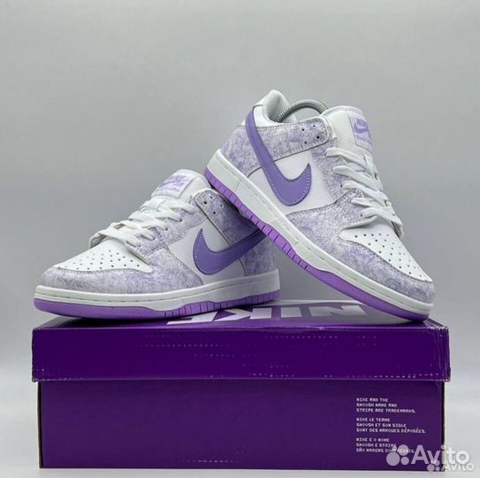 Кроссовки Nike Dunk Low Purple Pulse