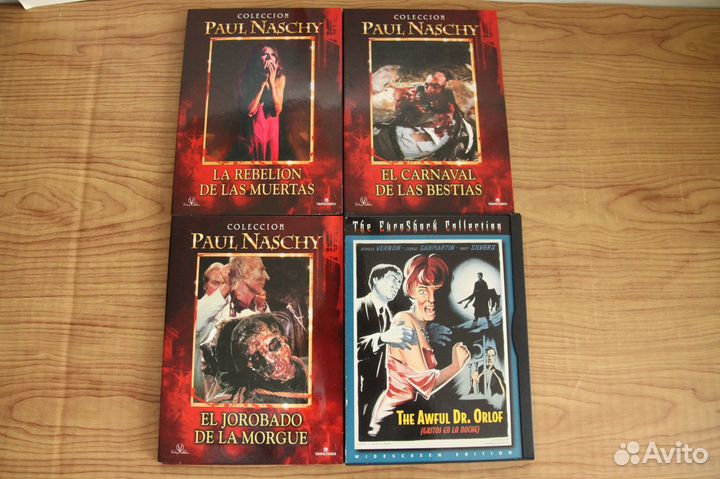 Коллекция Ужасов на DVD