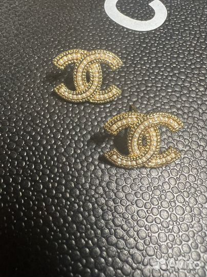 Серьги оригинал Chanel
