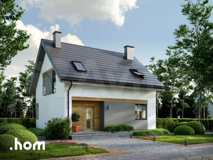 Дом 115 м² на участке 6 сот.