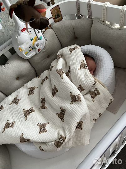 Бортики на кроватку