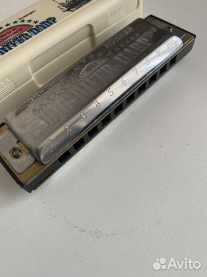 Губная гармошка Hohner Big River Harp