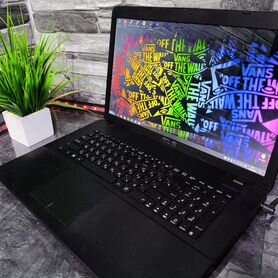 Asus 17.3" 4-ядра/500гб/8гб