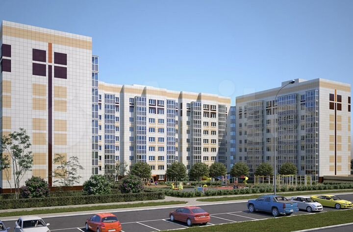 1-к. квартира, 40,4 м², 4/9 эт.