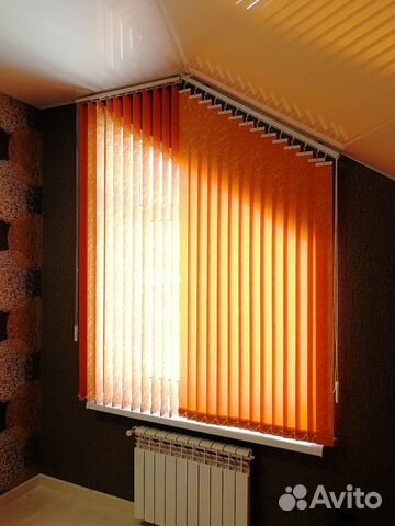 Жалюзи вертикальные наклонные