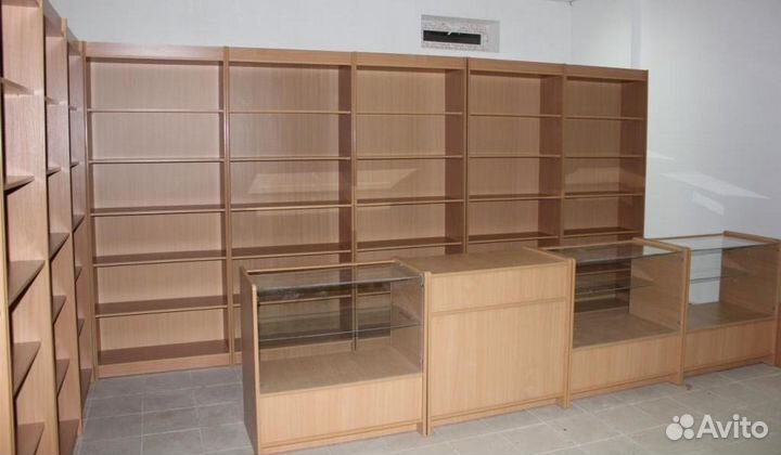 Прилавок, стеллажи