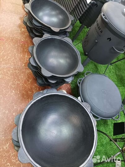 Казан чугунный 12 литров