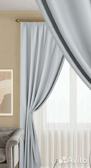 Шторы блэкаут, soft