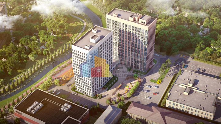 1-к. квартира, 37 м², 5/18 эт.