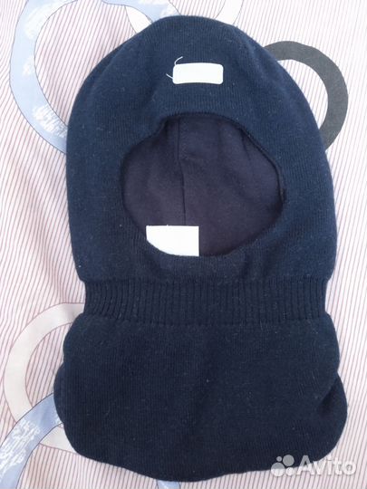 Шапка шлем для мальчика демисезонная 46-48