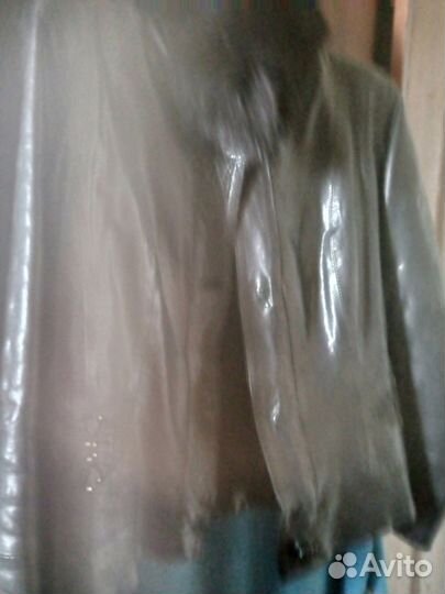 Куртка кожаная женская 42 44