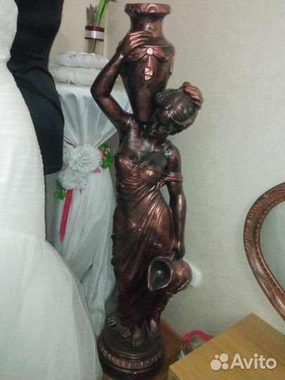 Статуя скульптура девушка с кувшином 138 см