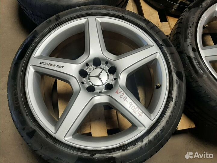 Диски Мерседес W211 R18 AMG+резина
