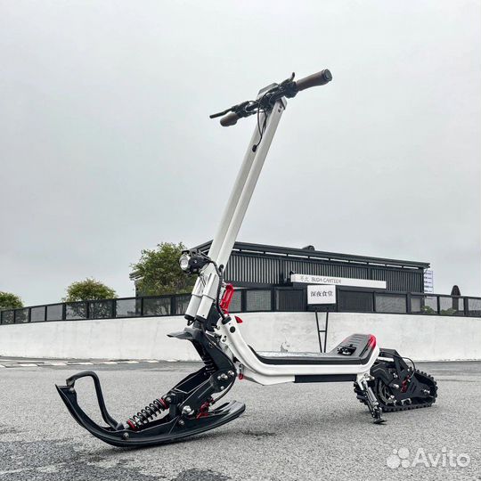 Электросамокат снегоход 3в1 зима,лето,внедорожный