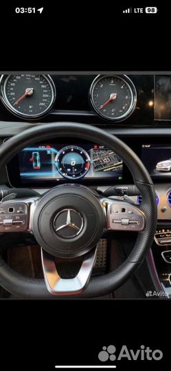 Шиток приборов на mercedes w213