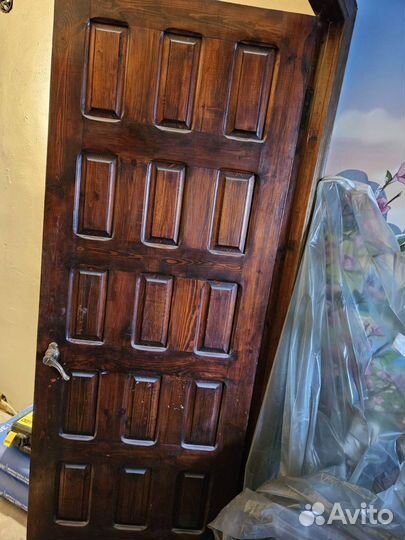 Двери межкомнатные из массива бу