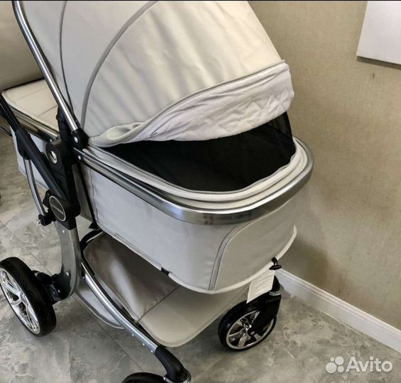 Коляска Новая 3 в 1 Dalux 608 (эко-кожа)