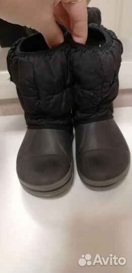 Сапоги демисезонные crocs