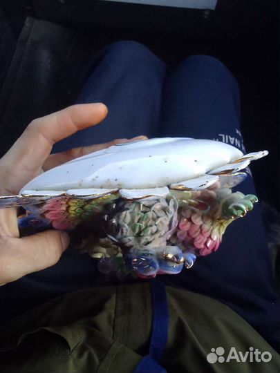 Статуэтка влюбленные павлины