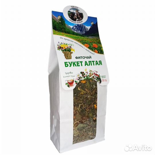 Фиточай Букет Алтая Данила Травник 150 гр. бум. уп
