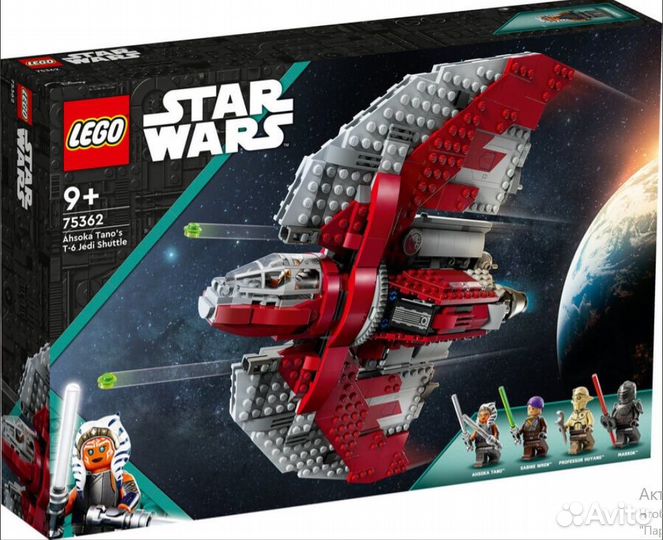 Lego Star Wars 75362 Джедайский шаттл Асоки Тано