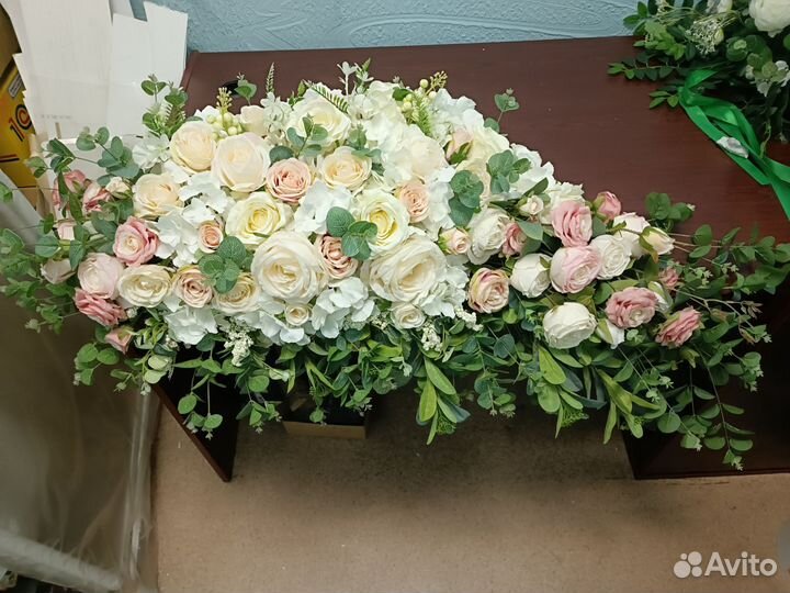 Свадебные цветочные композиции