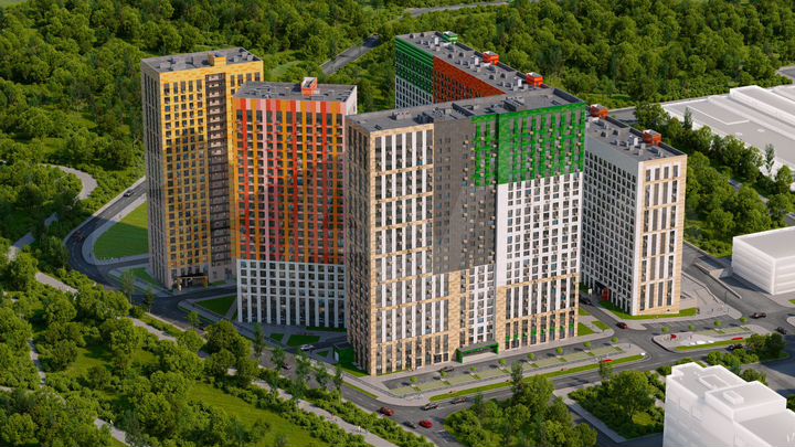 Квартира-студия, 29,6 м², 5/25 эт.