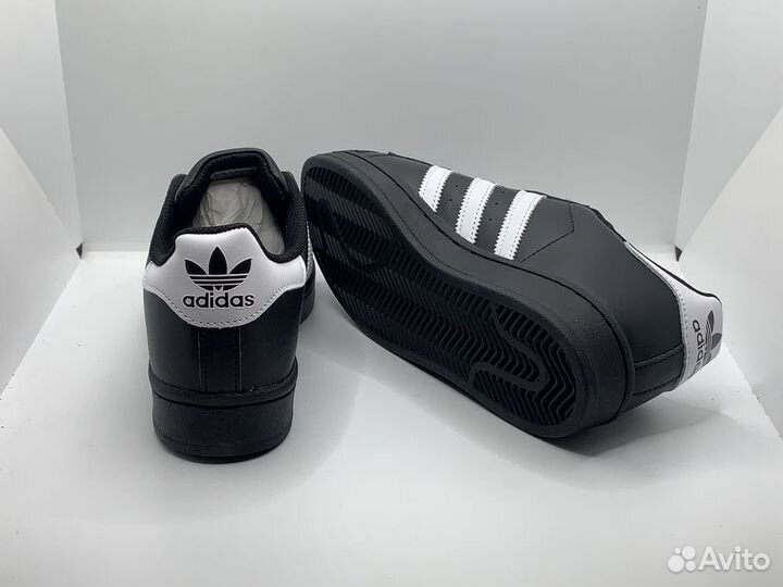 Adidas superstar Чёрные