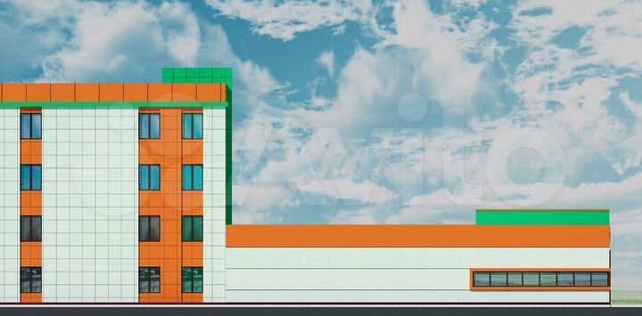 Административное здание и коммерческое помещение