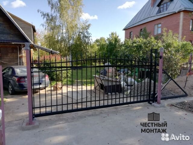 Каркас откатных ворот