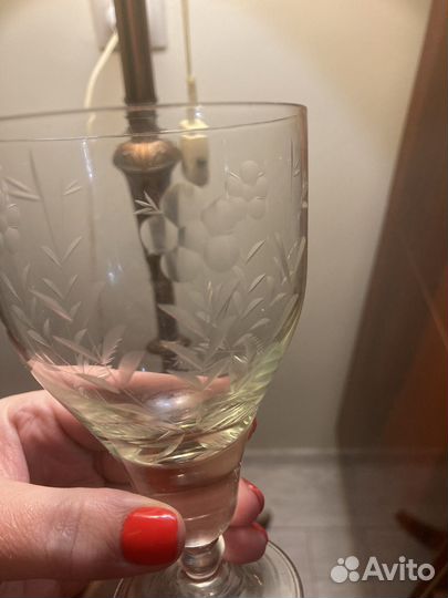 Хрустальные фужеры СССР