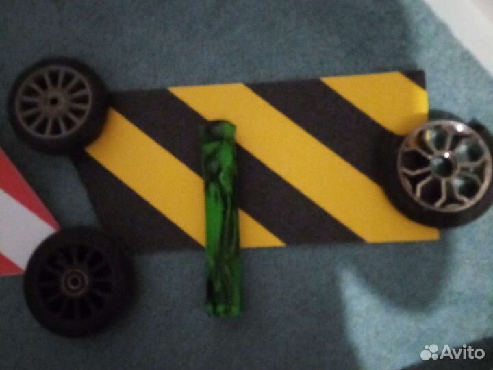 Шкурка и грипсы на самакат