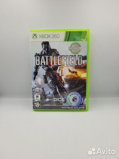 Battlefield 4 xbox 360 (б/у, рус.)