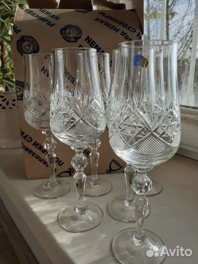 Хрусталь бокалы фужеры