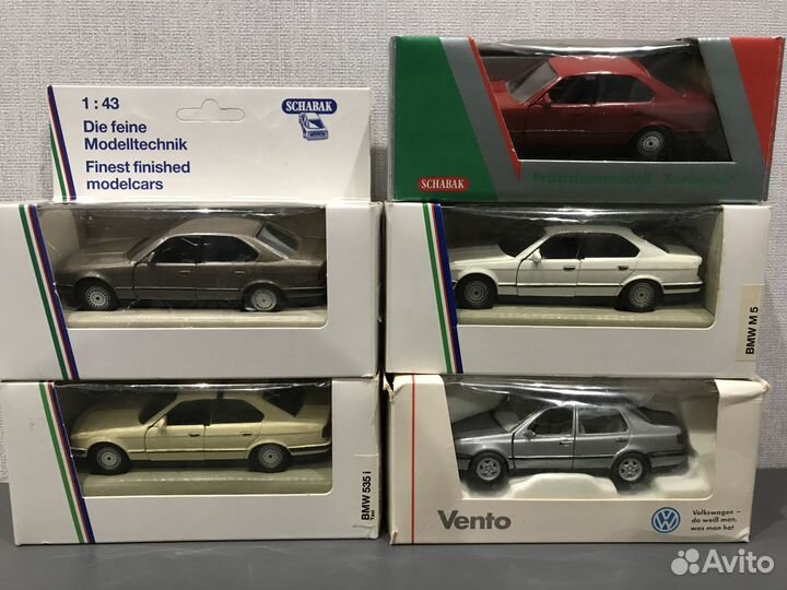 Модели автомобилей Schabak в масштабе 1:43