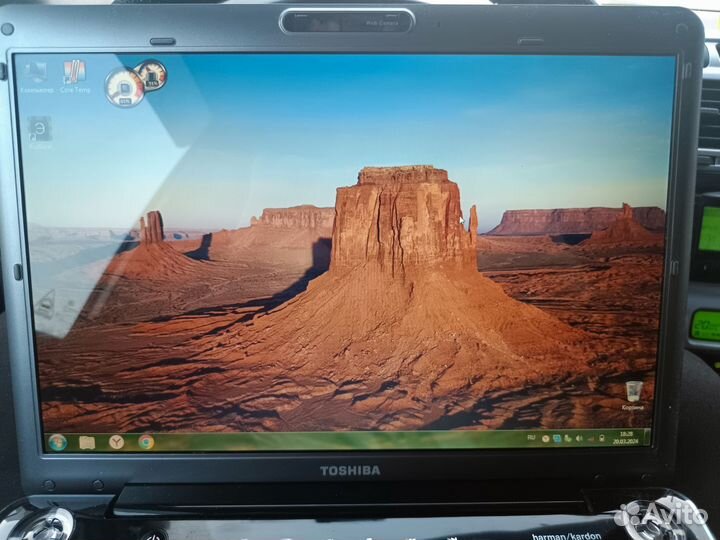 Ноутбук toshiba