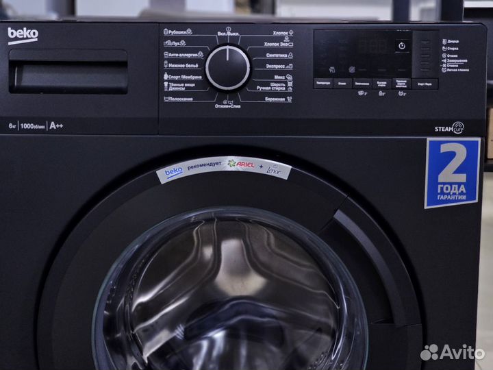 Стиральная машина Beko wsre6512ZAA черный