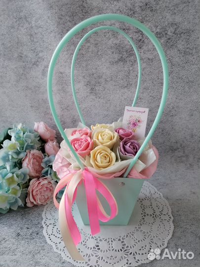 Букет из шоколадных роз