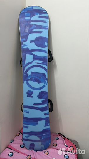 Сноуборд burton clash 151 с креплениями burton