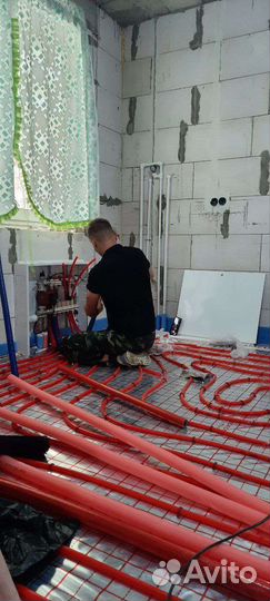 Монтаж систем отопления, водоснабжения