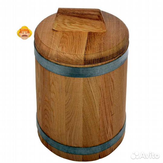 Кадка дубовая для засолки, 50 л