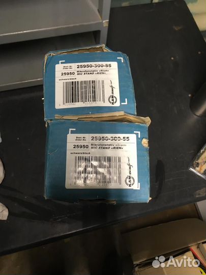 Микрофонная стойка K&M 25950-300-55 (Германия)