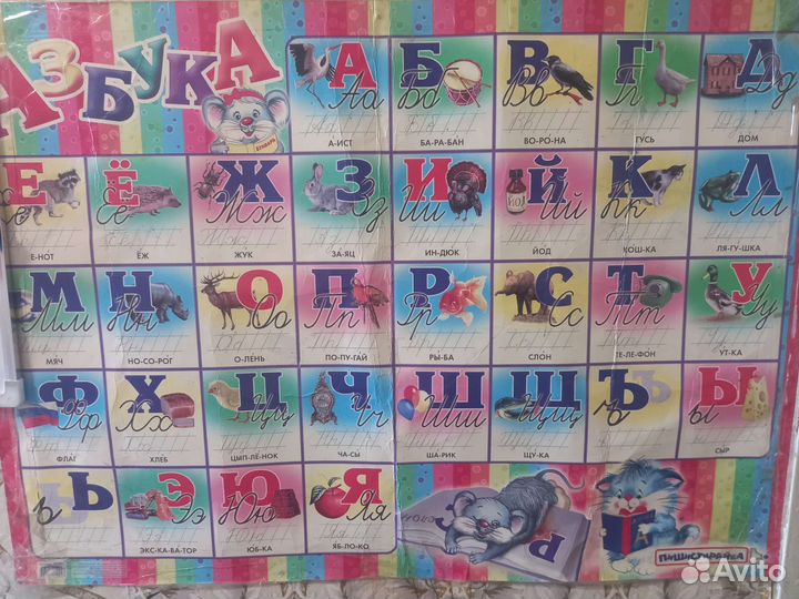 Алфавит пиши-стирай